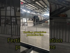 3-5T/H Capacità Disco Granulatore Fertilizzante di linea di produzione con produzione di granuli