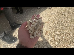 Trinciatore portatile di legno Trinciatore di biomassa di legno