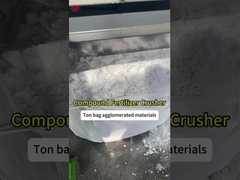 Fibrocrusher resistente alla corrosione di grado industriale per materiali chimici e alimentari