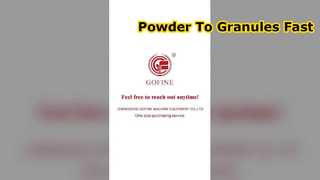 Pelletizzatore di polveri per attrezzatura per pellet di fertilizzante da 1 tonnellata all'ora con motore da 11 kW e riduttore da 350