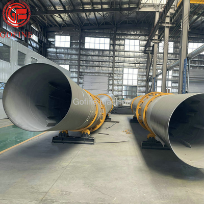 fertilizzante organico del tamburo essiccatore rotatorio di vuoto 6-8T/h che fa macchina
