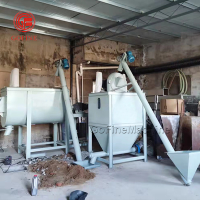 55kw Macchina per la produzione di pellet per mangimi per pesci 15 tonnellate all'ora per cereali da erba mais Soia