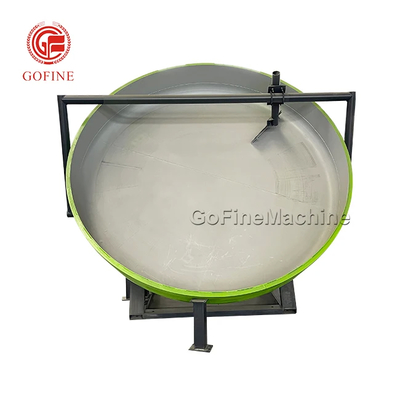 3-8mm Granule Size Pan Disc Granulatore di fertilizzante organico Granulatore della macchina di produzione di fertilizzanti