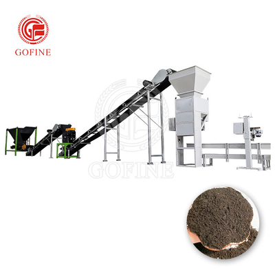 Linea di produzione di fertilizzanti in polvere di rifiuti biologici personalizzabili con certificazione CE