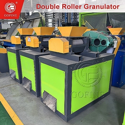 Fertilizzante composto a doppio rullo di 300x150 mm pelletizzatore per impianti di lavorazione dell'urea