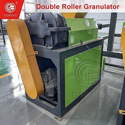 Capacità di produzione 1-2T/h Granulatore di fertilizzanti a doppio rullo con rulli da 300x150 mm