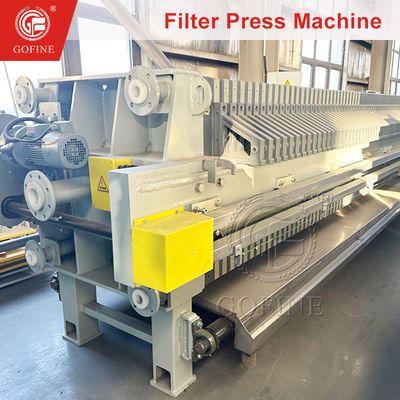 Filtrazione Impurità Sludge Dewatering Plate And Frame Filter Press Sludge Treatment Plant