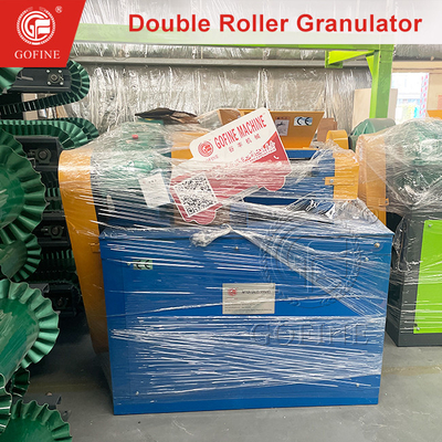 Granuli di sale industriale da 3-8 mm Granulatore a doppio rulli di cloruro di sodio