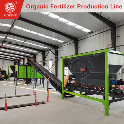 Linea di produzione di fertilizzanti personalizzabile con guida all'installazione