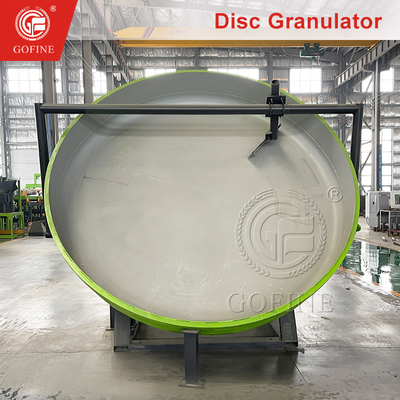 Linea di produzione di granulatori a disco Granulatore umido per fertilizzanti organici