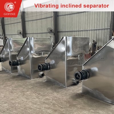 Separatore solido-liquido per automazione industriale con frequenza di vibrazione regolabile
