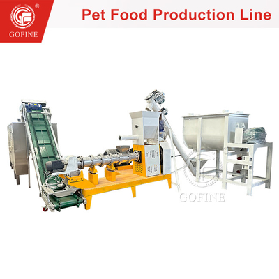 Macchina di produzione di alimenti per animali domestici completamente automatica