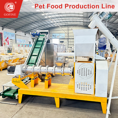 Linea di produzione di alimenti per animali da compagnia per animali da compagnia