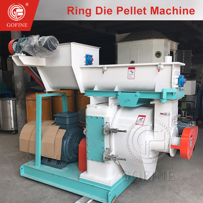 1-8 tonnellate/ora Capacità Fertilizzante di alta qualità Pellet Machine Ring Die Pelletizer
