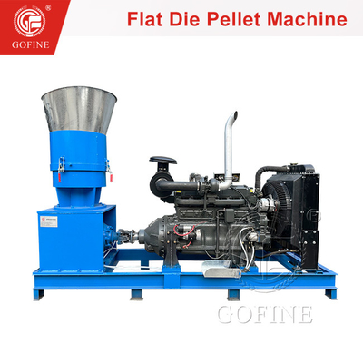 Macchine di lavorazione di pellet a cilindrata piatta a cilindrata piatta di grande potenza