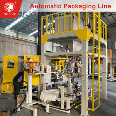 Linea verticale di produzione di imballaggi ad alta velocità per l'industria alimentare
