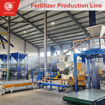 Impianto di produzione di fertilizzanti Ssp completamente automatico per macchine da granulazione