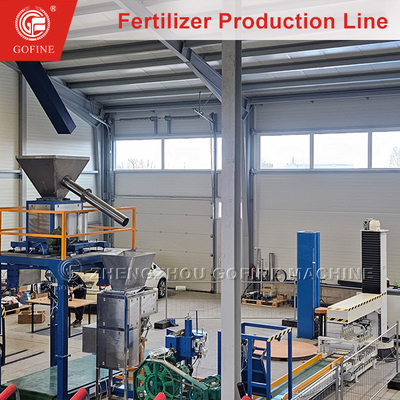 Linea di lavorazione di fertilizzanti idrosolubili a granulazione secca