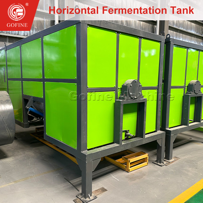 Serbatoio di compost per fermentazione aerobica ad alta temperatura per letame di pollo