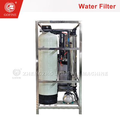 Home Sistema di filtrazione dell'acqua pura con schermo tattile PLC