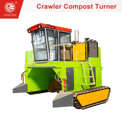 Industria Windrow Compost Turner Fertilizzante organico Composting Machine