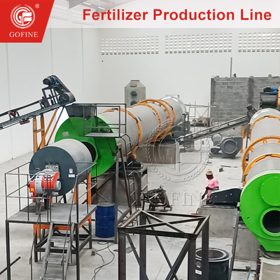 Nuova linea di produzione di granulatori di fertilizzanti organici NPK con controllo PLC