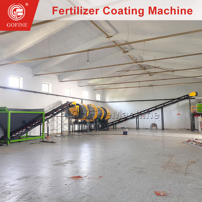 Linea di rivestimento di fertilizzanti completamente automatica 3-6 tonnellate all'ora