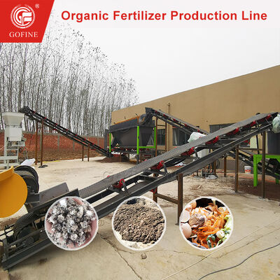 Complete Molasses Residue Production Machine Composting Fertilizer Production Line