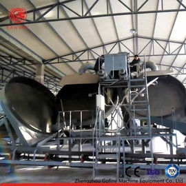 Linea di produzione economizzatrice d'energia del fertilizzante del composto di NPK 5 granulazione del disco di tonnellate/ora