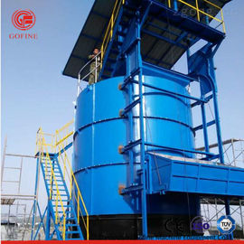 Manutenzione facile blu della macchina SUS304/316 materiali di fermentazione del fertilizzante di colore