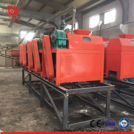Linea di produzione del fertilizzante del composto 1-2T/H, granulatore della stampa del rullo del fertilizzante