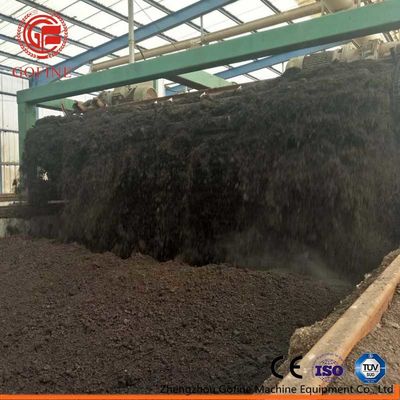 Macchina idraulica del fertilizzante della composta di fermentazione Q235 del fango