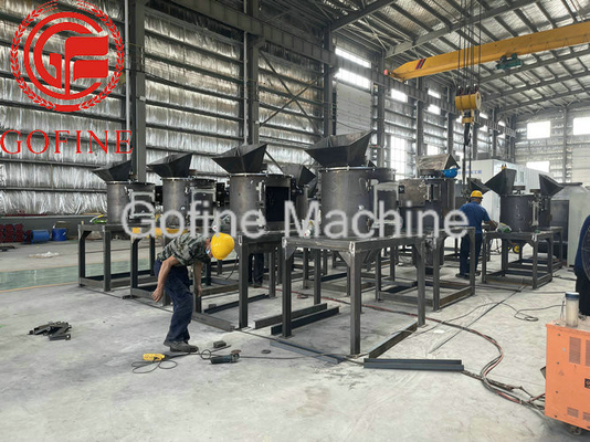 Fertilizzante orizzontale della catena del mortaio piccolo che schiaccia macchina 5T/H